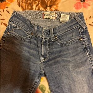 Ariat Women’s Light Blue Bootcut Denim Jeans